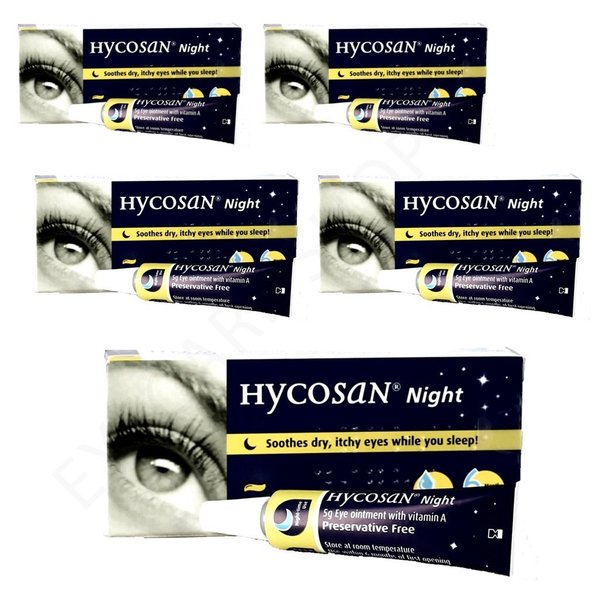 Hycosan Night FIVE PACK