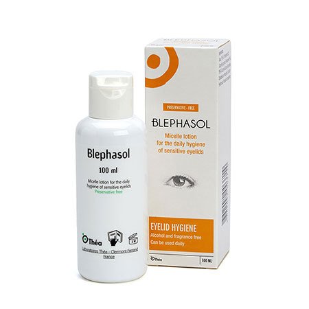 Blephasol 100ml Sensitive Eyelids Eye Lotion - TWIN PACK
