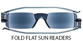 Fold flat reading sunglasses by Nannini (+1.50 dioptres)