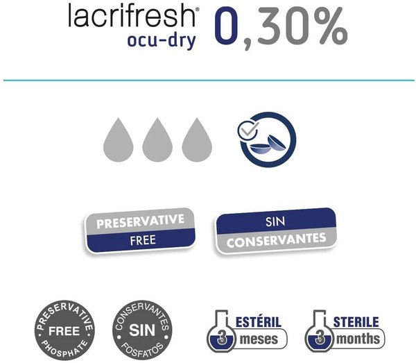 Avizor Lacrifresh Ocudry 0.3% UD - TRIPLE PACK (60 vials)
