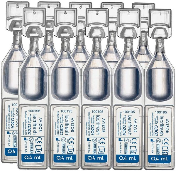 Avizor Lacrifresh Ocudry 0.3% UD - TRIPLE PACK (60 vials)