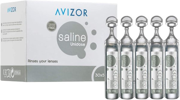 Avizor Saline Unit Dose (UD) - 72 boxes