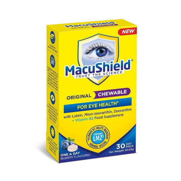 Macushield Chewable - 1 year supply (360 capsules)